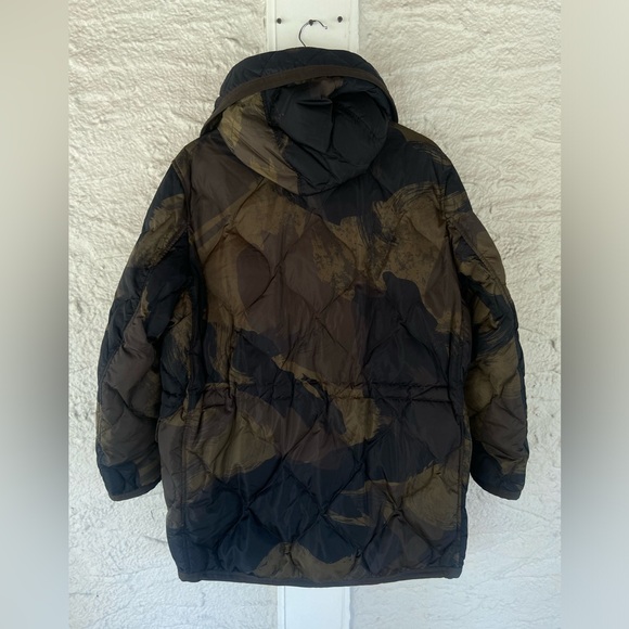 Moncler “Gaillon Feather Down” Hooded Camouflage Jacket - Picture 4 of 16